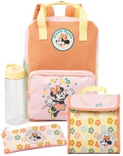 Disney Multicolore Minnie Mouse Ensemble de sac à dos 4 pièces Fille