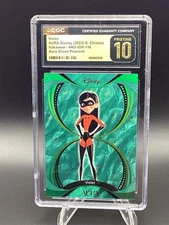Disney Violet 2025 Kakawow Aura Green 21/25 #AD-IGR-116 CGC 10 Pristine POP 1