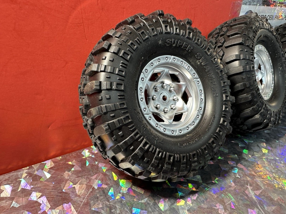 Axial TSL SR5 Super Swamper 1.9 G8 Crawler Tires Scx10 12mm Wheels