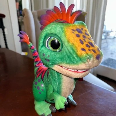 FURREAL FRIENDS MUNCHIN BABY T REX INTERACTIVE TALKING TOY PET DINOSAUR TESTED