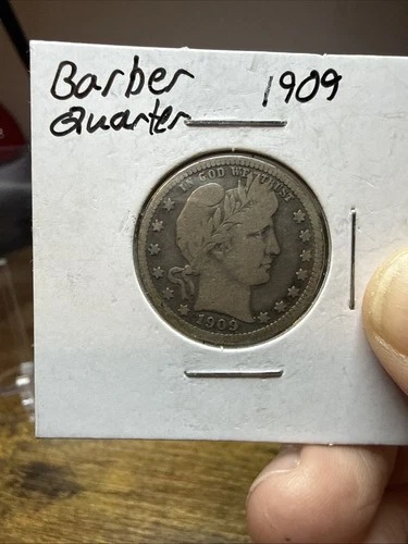1909 Barber Quarter