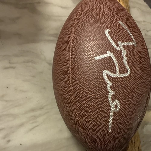 Jerry Rice Football Autographed Original Ball Player Hologram