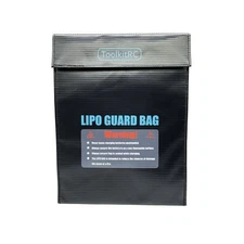 Explosion-proof Flame-retardant Fireproof Bag for Li Battery Storage/Protection