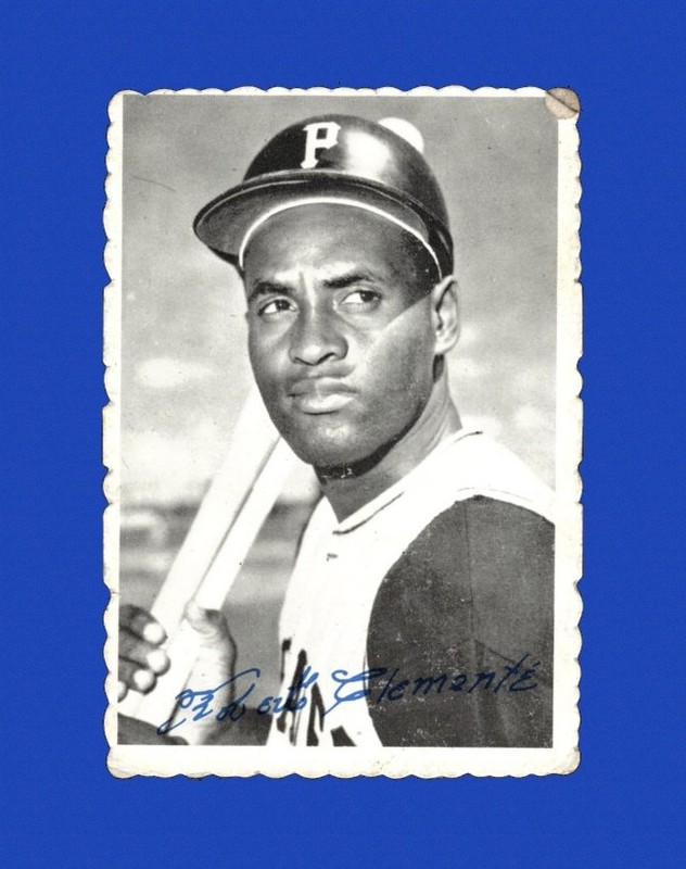 1969 Topps Deckle Set-Break # 27 Roberto Clemente VG-VGEX *GMCARDS*