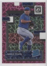 2022 Panini Donruss Optic Rated Rookie Pink Velocity Prizm /249 Angel Zerpa 8x7