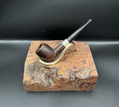 1923 Birmingham Silver-Mounted Smooth Billiard - JHB Maker - Estate Pfeife
