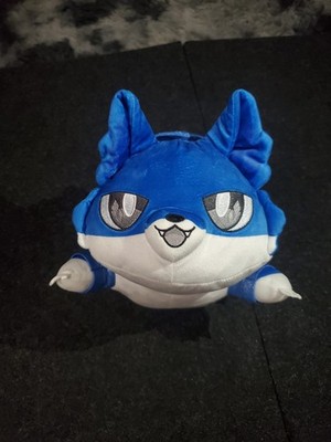 Aphmau Plush Wolf Ein Cat 11'' Plush Blue Hoodie Mystery Meemeows Super Cute NICE