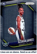 2025 Panini Prizm WNBA #141 Aziaha James
