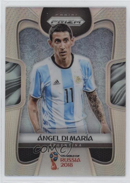 2018 Panini Prizm World Cup Silver Prizm Angel Di Maria #2 0vj4
