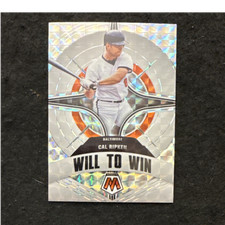 2022 Panini Mosaic Will to Win Cal Ripken #WW-12 Orioles Silver Prizm Insert  