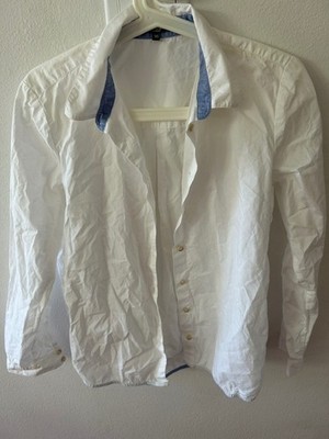 Tom Tailor Mine to Five youth white boy's long-sleeve shirt, Size 36
