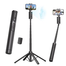 Auto Face Tracking Tripod,67''Phone Tripod for iPhone,360  Rotation Follows Y...