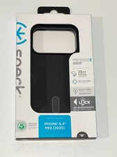 Speck Presidio2 Grip Magsafe ClickLock Case for iPhone 17 Pro - Black