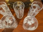SET OF 12 RALPH LAUREN "GLEN PLAID" CRYSTAL HIGHBALL GLASSES NO RESERVE — photo 6