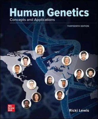 HUMAN GENETICS:CONC.+APPL.(LOOSELEAF) - Loose Leaf, by Ricki Lewis - New