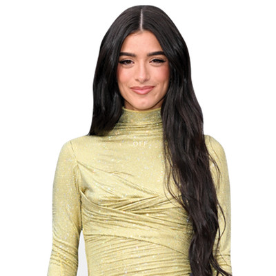 Dixie D'amelio (grünes Kleid) Half Body Buddy Cutout