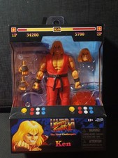 Jada Toys Street Fighter II Final Challengers Ken Player 2 6-inch Figure