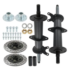 For Go Kart Golf Cart ATV 40"Rear Axle Kit Electric Brushless Differential Motor