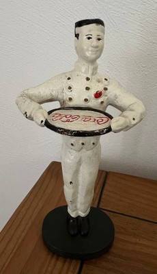 Coca Cola Butler Joe - Werbefigur - Gusseisen - Neuauflage