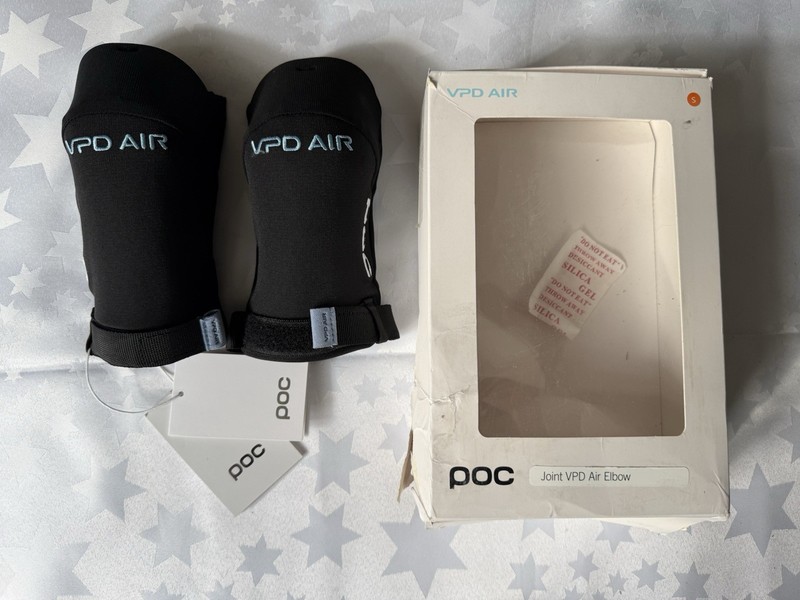 POC Joint VPD Air Elbow Protection Size S Black MTB Bike Pads