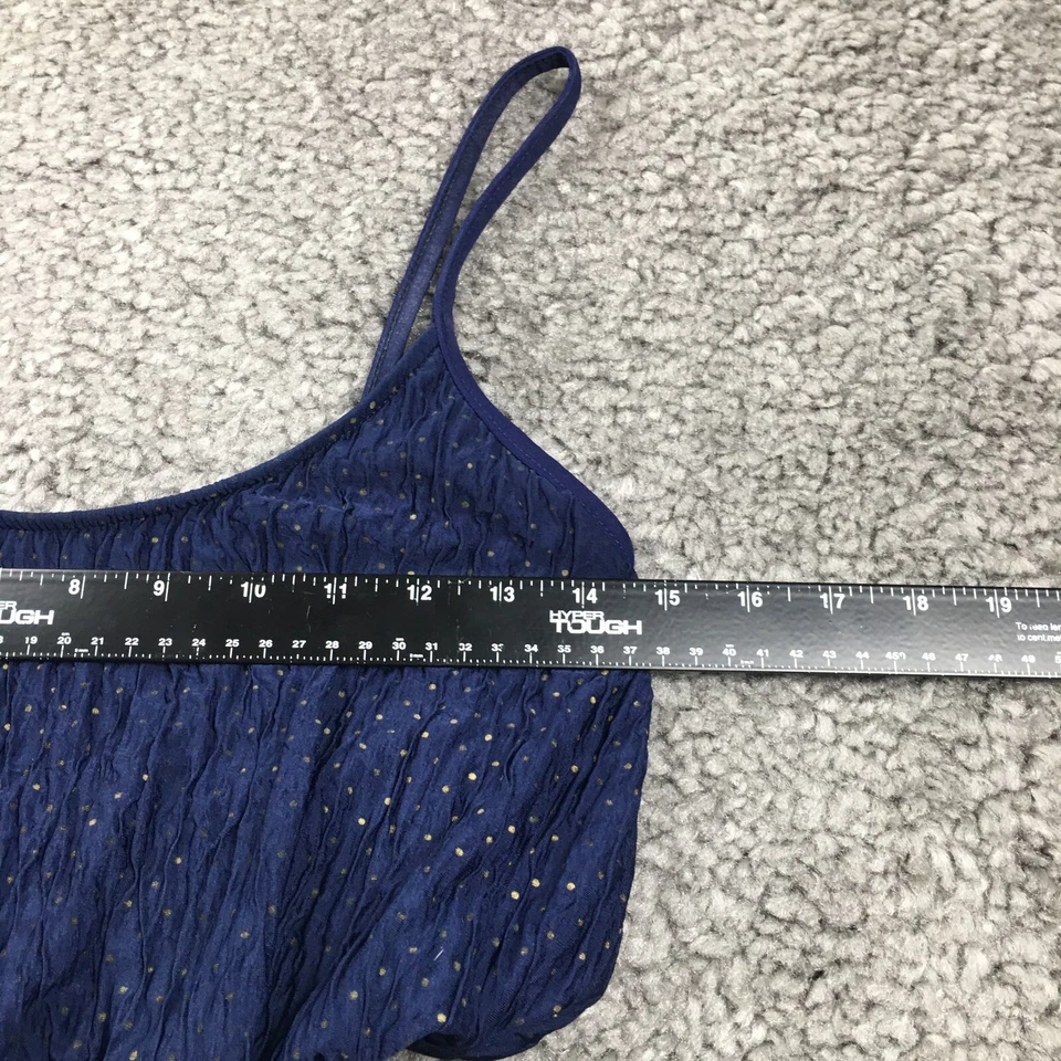 Traje de baño Longitude de una pieza para mujer talla 10 azul punto suizo cintura corbata Foto 4 de 4