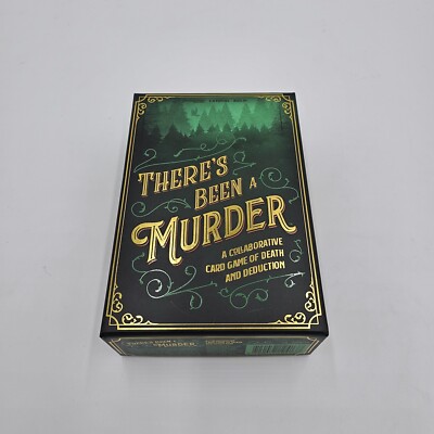 There's Been A Murder Collaborative Card Game of Death & Deduction New & SEALED