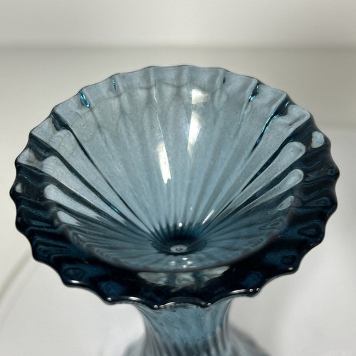 JUEGO DE 2 CANDELABROS CRISTAL MIKASA AZUL AGUA 5"" CRISTAL - Imagen 9 de 9