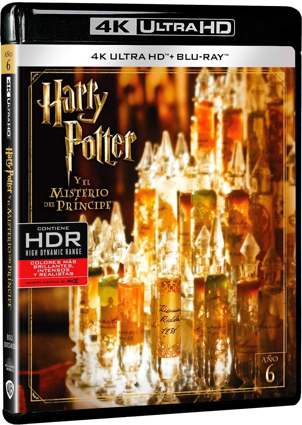 Harry Potter y el Misterio del Príncipe 4k UHD [Blu-ray]