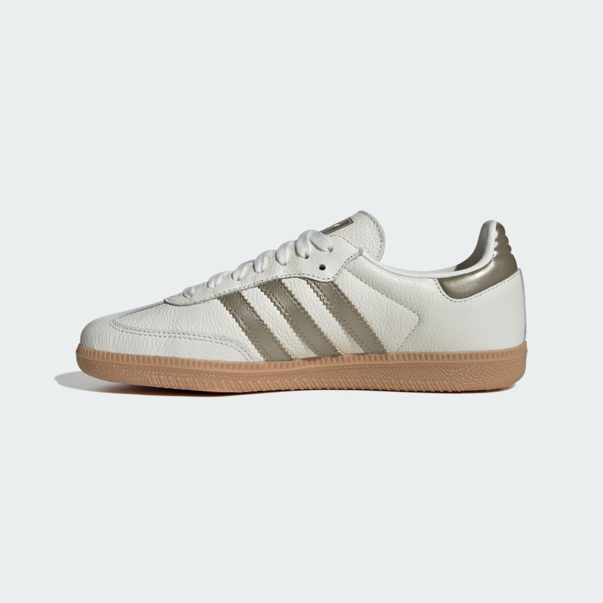 adidas Originals Women's Samba OG Off White / Cyber Metallic