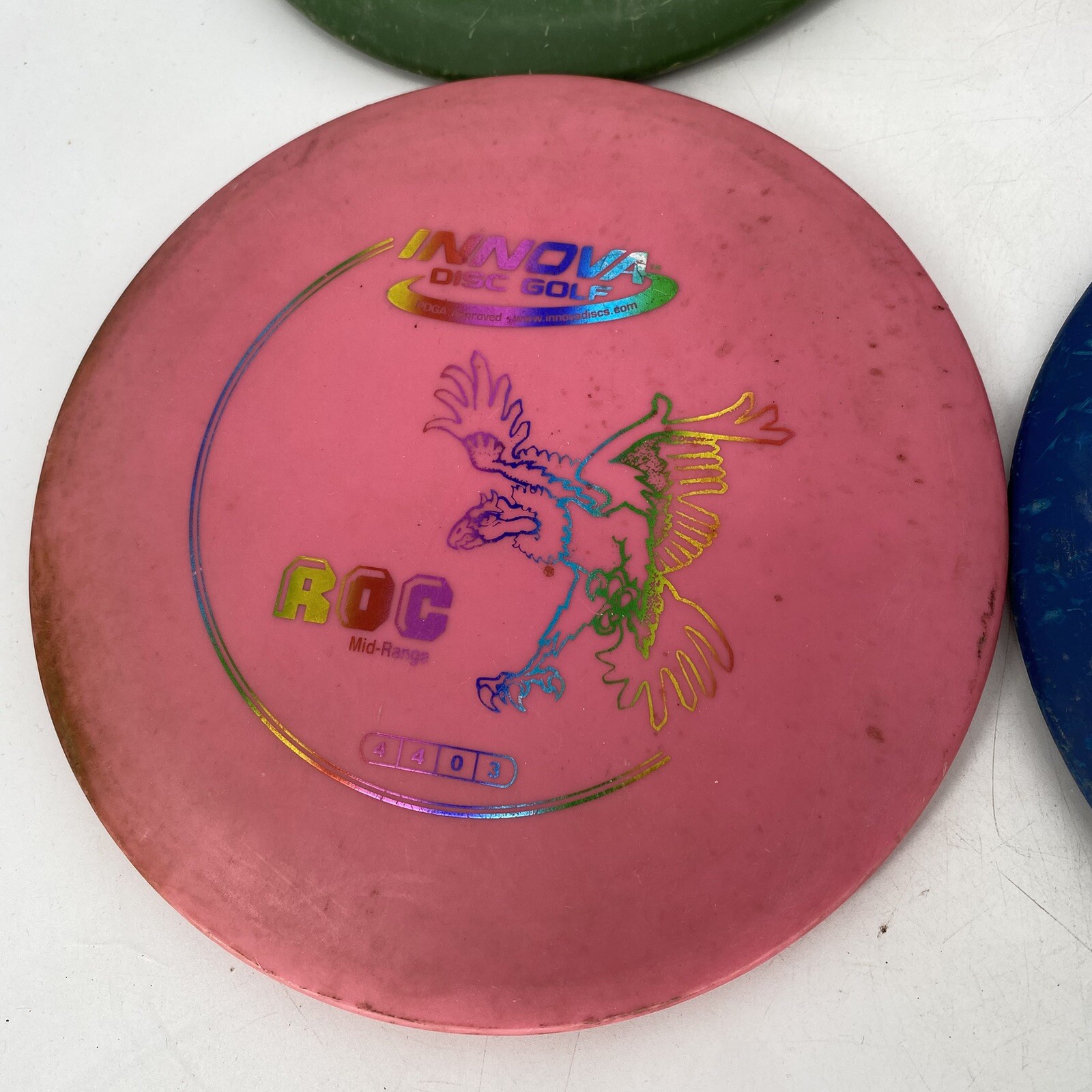 Disc Golf Discs Lot of 9 Putter Driver Mid Range Inova Discraft Verus