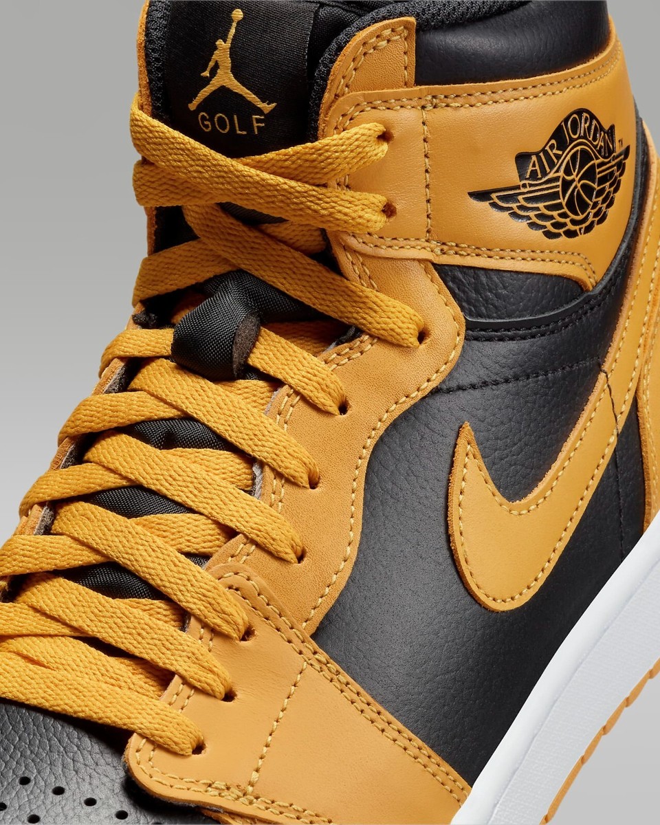 New Nike Air Jordan 1 High G Golf Shoes - Pollen (DQ0660-700 New Nike Air Jordan 1 High G Golf Shoes - Pollen (DQ0660-700