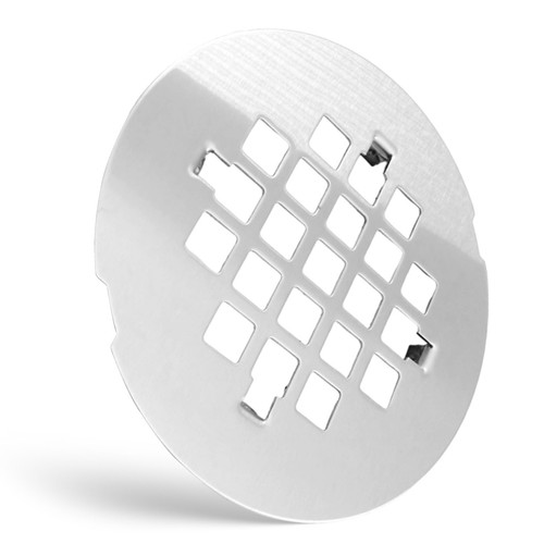 Toilet Round Shower Drain Cover Snap In Balcony Stainless Steel 41