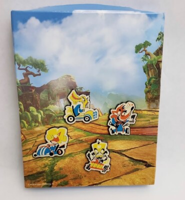 Crash Team Racing Nitro-Fueled Collectible Pins Set of 4