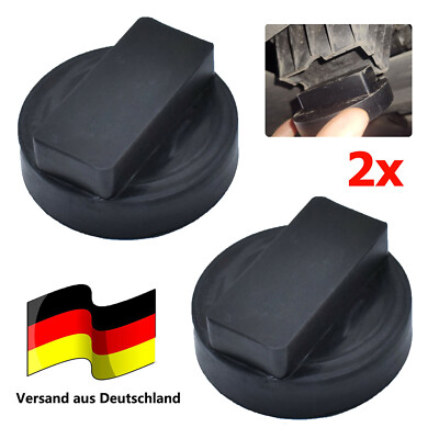 x2 Wagenheberaufnahme Jack Pad für BMW Adapter Wagenheber Gummiblock Gummiklotz