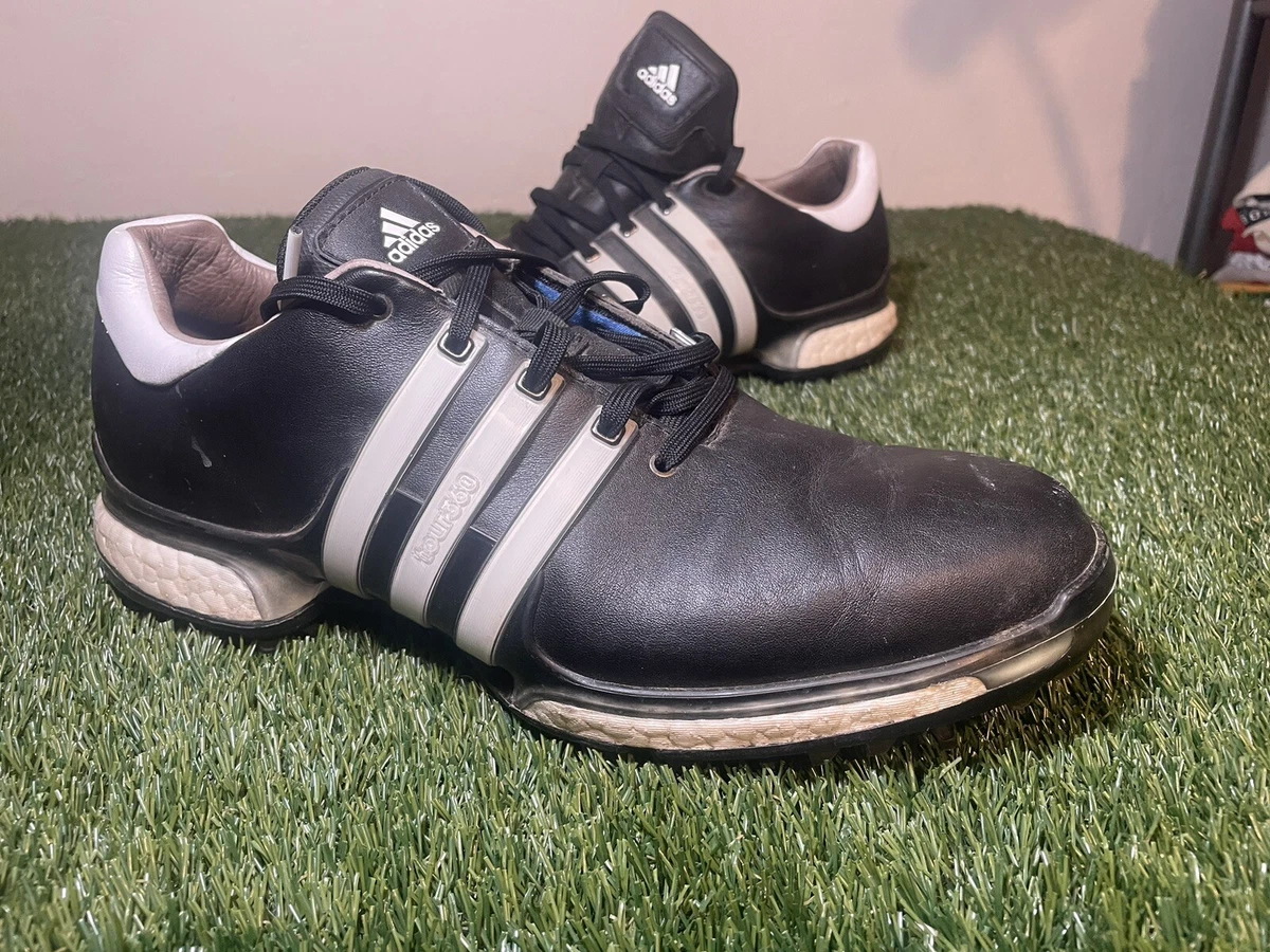 Adidas Tour360 Men&#039;s Size 9.5 Black Athletic Golf Shoes Q44945 | eBay