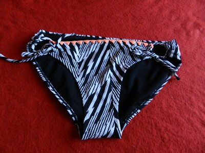 OP Junior's Multi-Color Side Tie Bikini Bottom Swimsuit Size M (7-9