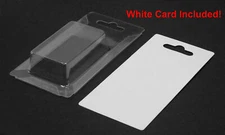 100 PCS New Clear Plastic Clamshell Packaging Blister 4" x 2" Retail Display(s)