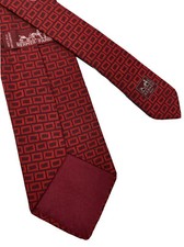HERMÈS PARIS CRAVATTA UOMO MEN TIE VINTAGE JHF2586