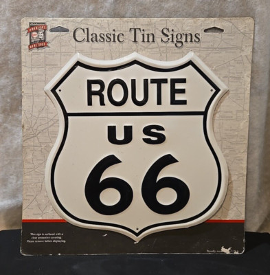US Route 66 Wall Decor Man-cave Sign 11'' x 11'' on original packaging