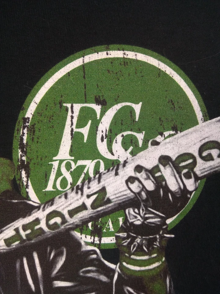 Camiseta de fútbol informal para aficionados al entrenamiento de St. Gallen Gildan para hombre talla M ig93 Foto 4 de 4