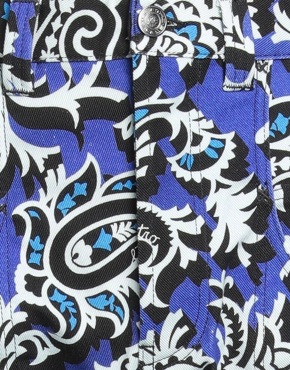 ETRO Milan Paisley Print Men's Designer 6-Pkt Jeans 31