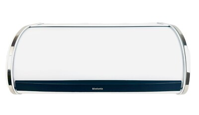 Brabantia Brotkasten mit Rollverschluss, groß, flache Oberseite weiß