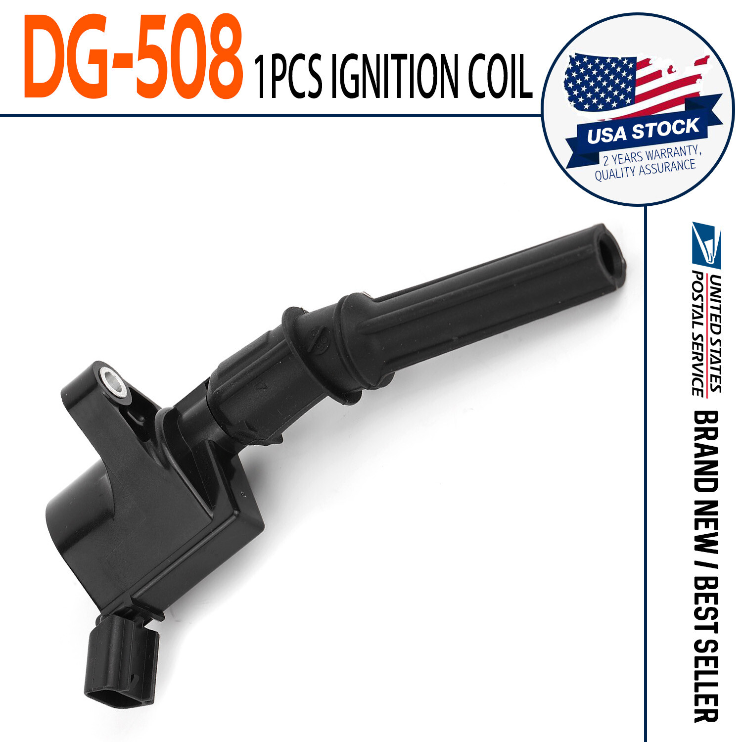 1 Pack DG508 Ignition Coil For Ford F150 Expedition 2000 2001 20022004