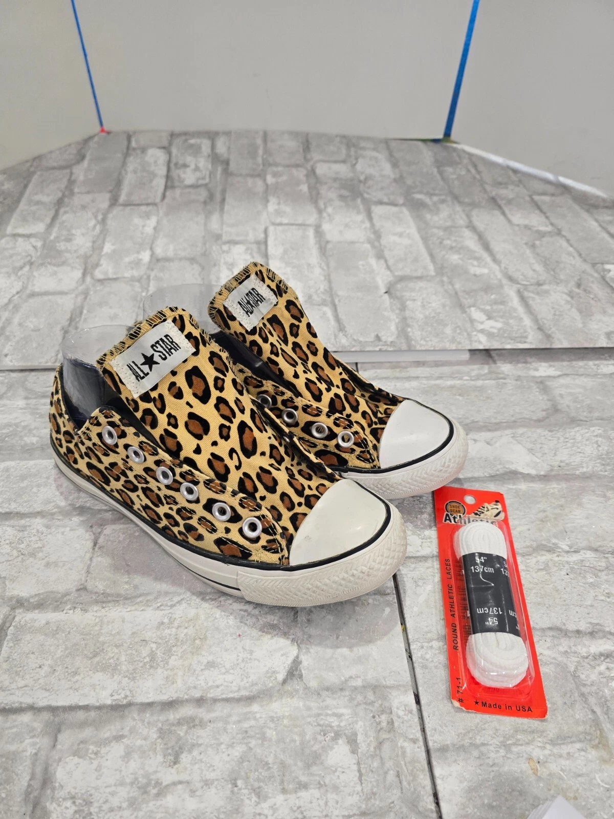 Converse All Star CTAS OX Club Cheetah Leopard 166555C donna taglia 7 EU 37 5