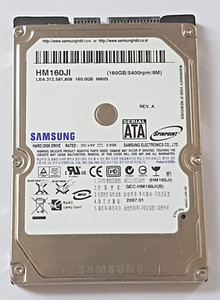 160 GB SATA Samsung Spinpoint M80S HM160JI 5400RPM 8MB 2,5" interne Festplatte