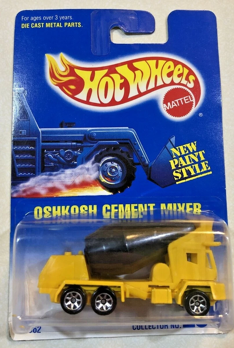 1991 hot hotsell wheels cement truck