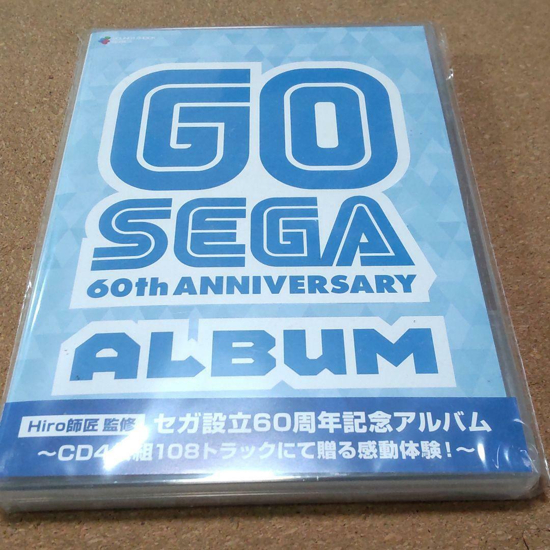 GO SEGA 60th ANNIVERSARY ALBUM 4 CDs Game Music CD