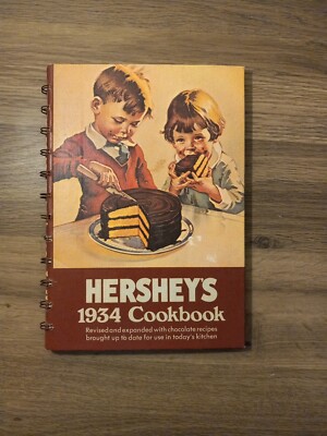 Hershey's 1934 Cookbook Chocolate Recipes 1971 Vintage Edition Cakes Deserts