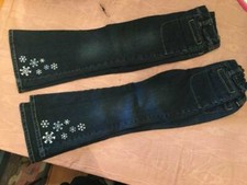 EUC Gymboree Winter Snowflake Embriodered Girls Jeans 6 Slim 7 Slim