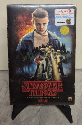 Stranger Things Season 1 Target Exclusive Blu-ray, DVD & poster set - *NEW*